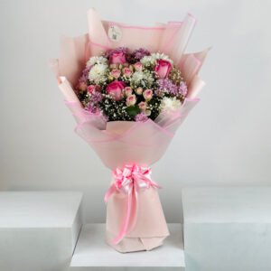 Pink Garden Bouquet — gift delivery in Lahore