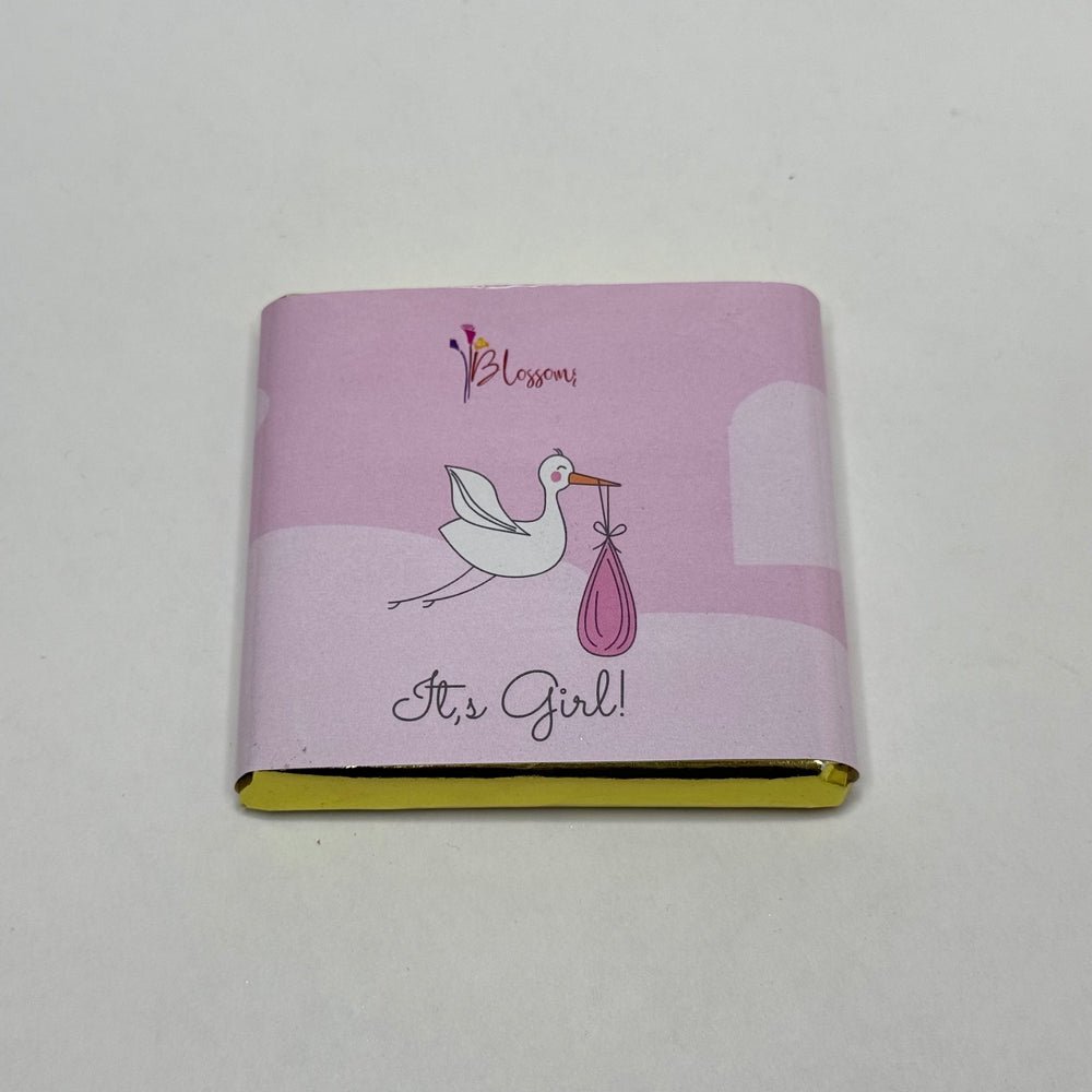 Its a Girl Dark Chocolate (Small) — gift delivery in Lahore