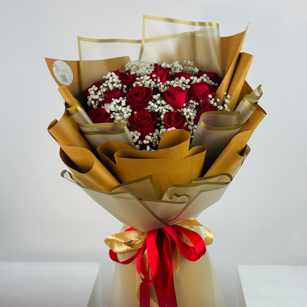 Radiant Rose Bouquet (another view) — gift delivery in Lahore
