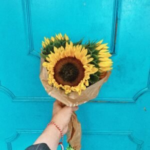 Golden Sunflower Bunch — Tohfaat gift delivery in Lahore and Burewala