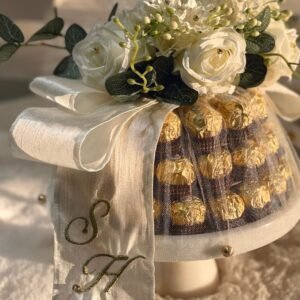 Golden Chocolate Tower — Tohfaat gift delivery in Lahore and Burewala